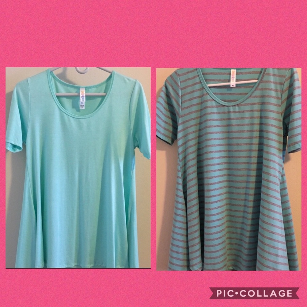 NWOT Bundle of 2 LuLaRoe Perfect Tee